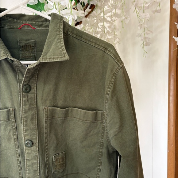 Topo Designs Men's Forest Green Shirt Jacket - Picture 7 of 10